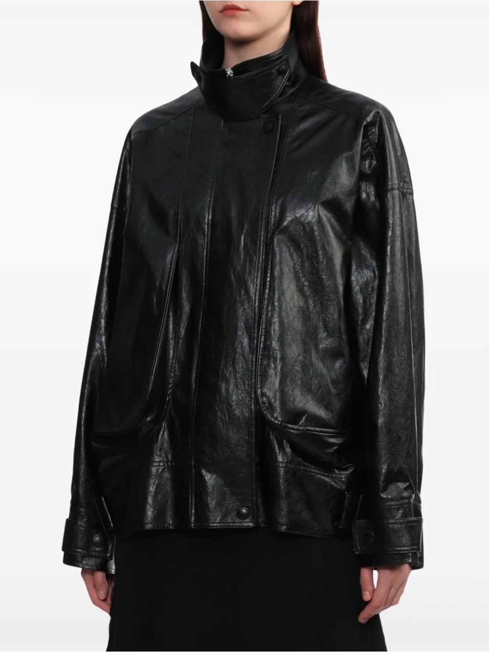 Zara Black Leather Jacket